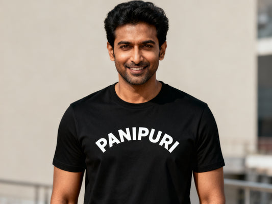 Witty_Graphic_T-Shirt_for_Foodies_and_Pani_Puri_Lovers