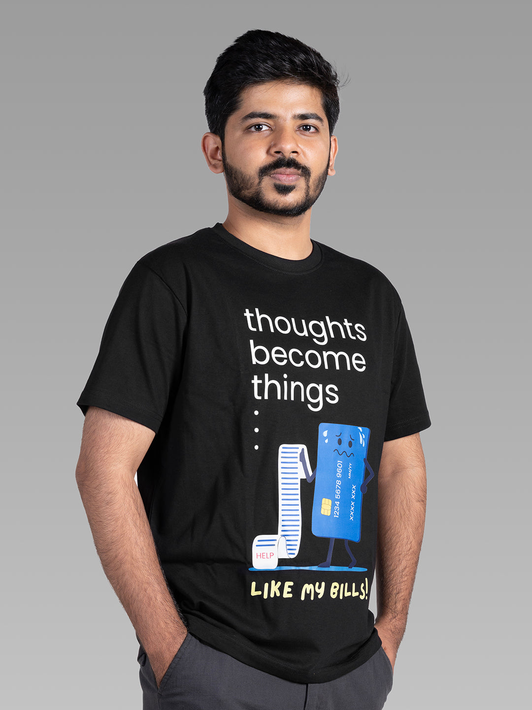 motivational-witty-tshirt-spending-bill-money